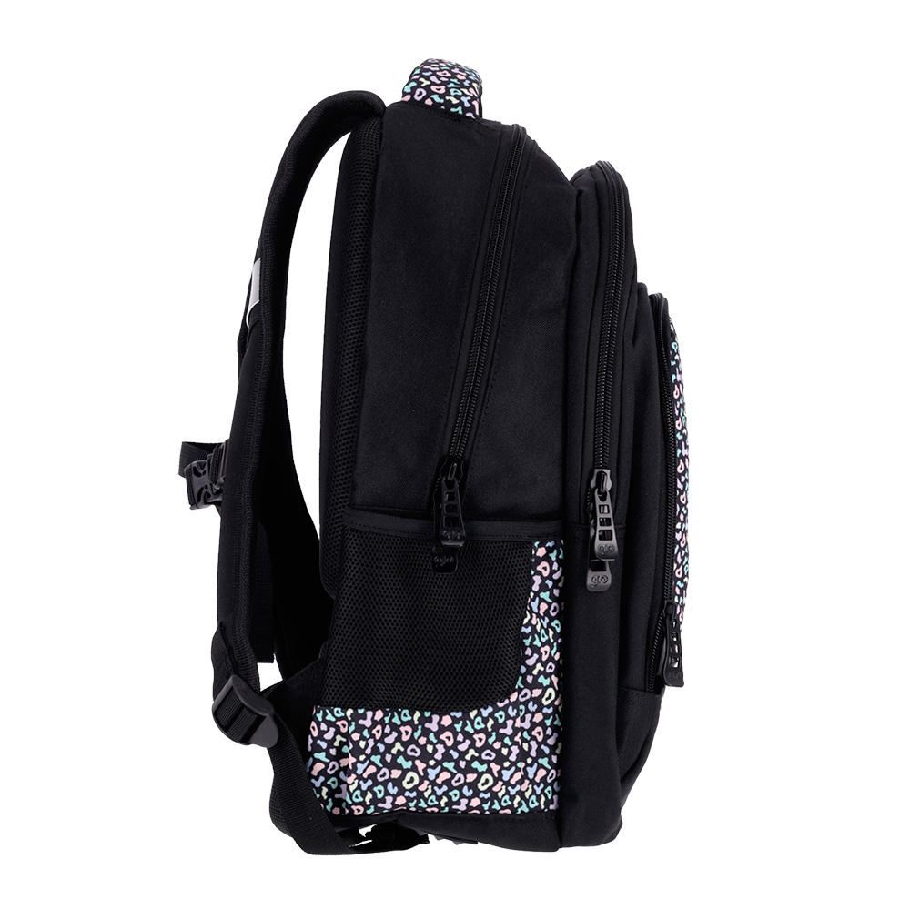 Ghiozdan Strigo Misty+ Black Pastel, 24L, 39×27×18 cm [5]