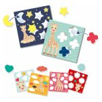 Girafa Sophie – Lipește forme, set creativ cu mozaic din hârtie [2]