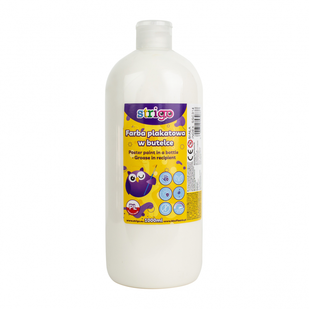 Guașe Strigo în Recipient 1000 ml, Alb [1]