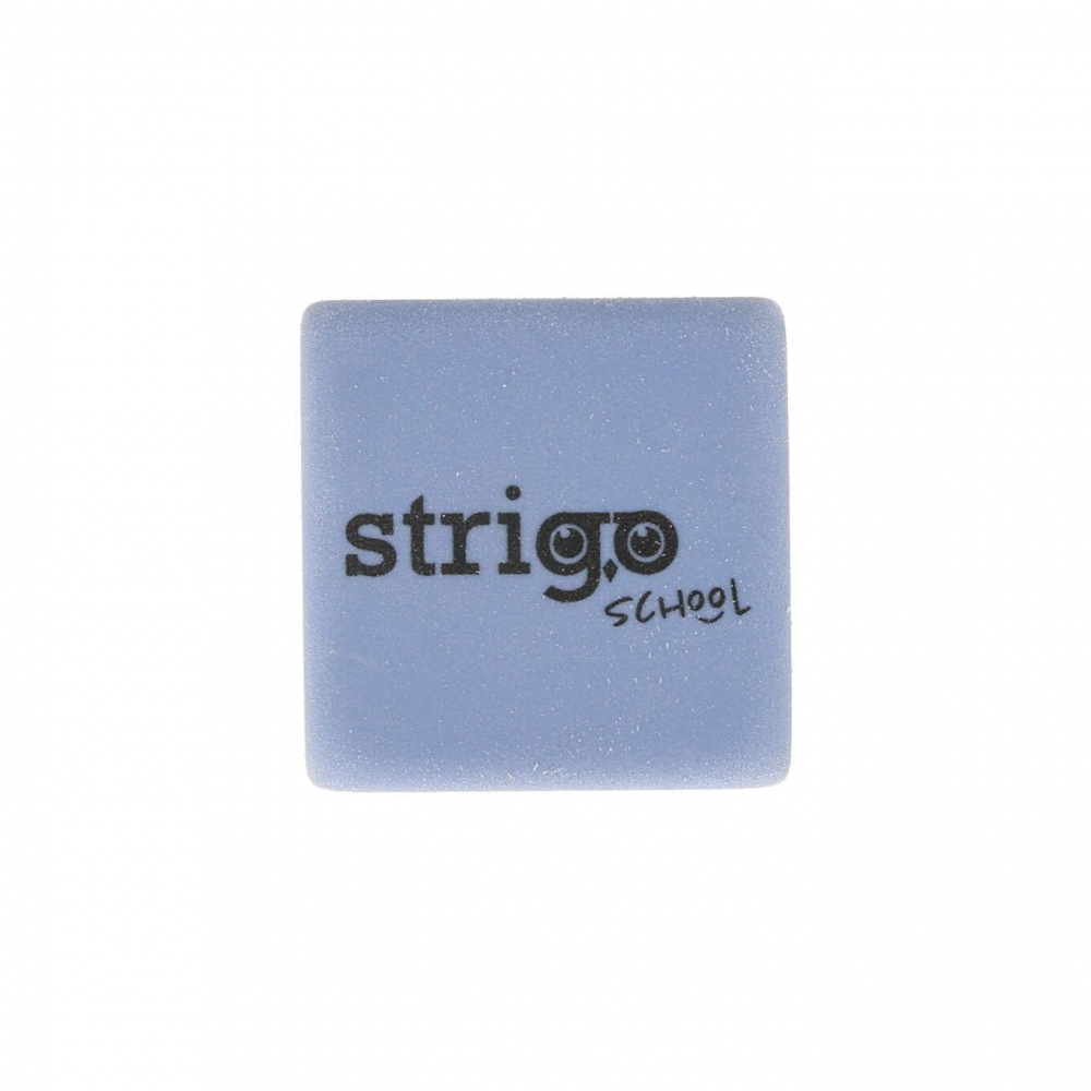 Gumă de șters Strigo, forma patrata, 4 culori [3]