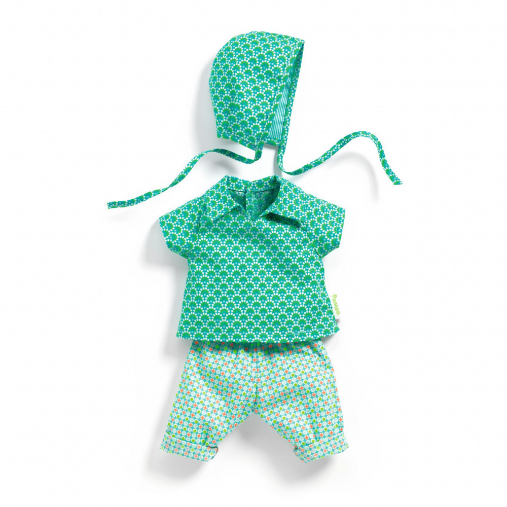 Hainute de schimb pentru papusi Zazen Petit Pan,3 piese,bumbac 100% [2]