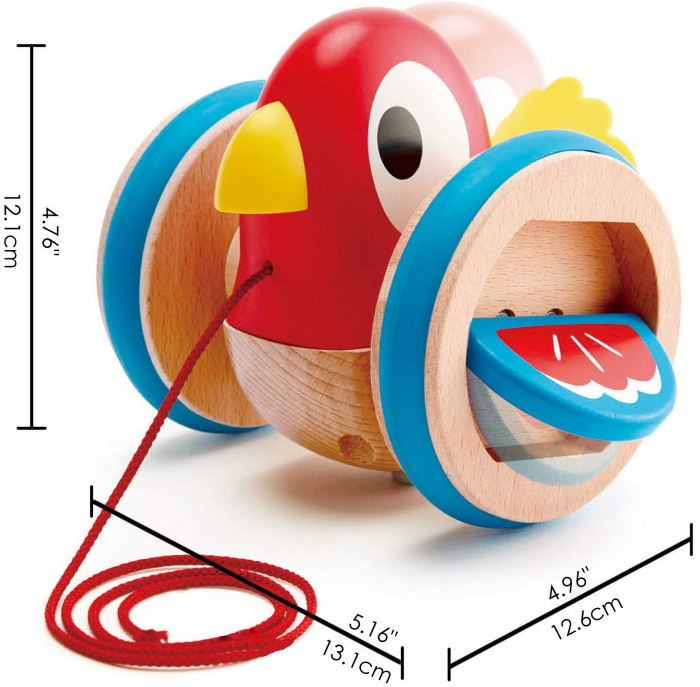 Hape Jucărie de Tragere - Baby Bird  [6]