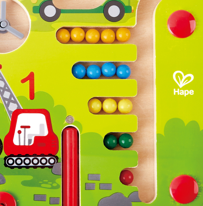 Hape Labirint Magnetic Construcții și Numere  [5]