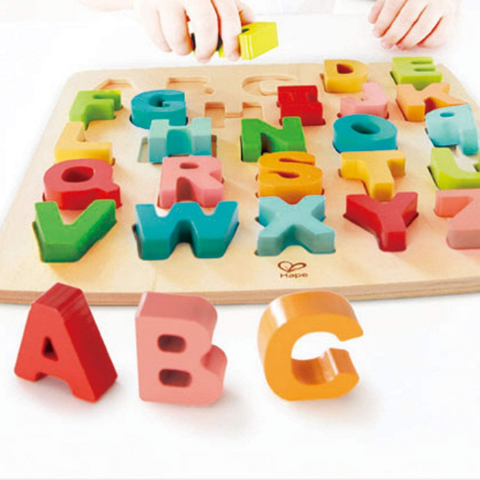 Hape Puzzle Alfabet Chunky  [3]
