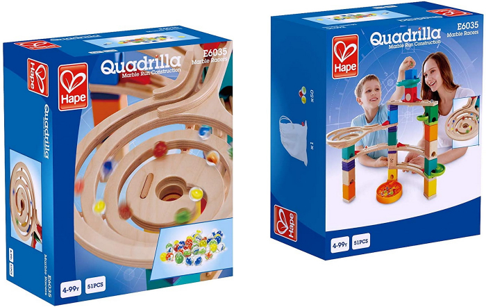 Hape Quadrilla - Set 50 de Bile cu saculet inclus [4]