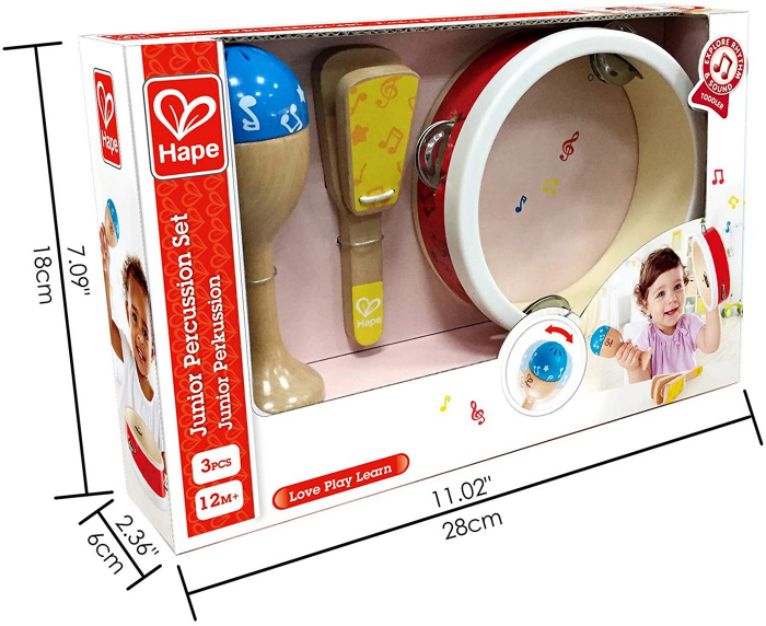 Hape Set de Percuție Junior  [6]
