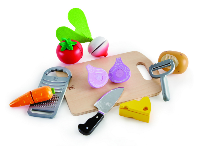 Hape Set pentru Curățat și Tăiat Legume  [2]