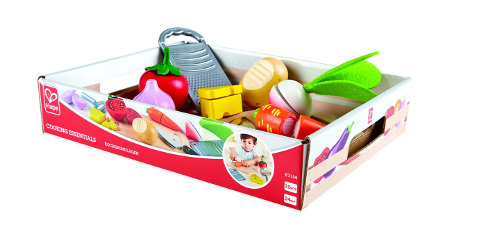 Hape Set pentru Curățat și Tăiat Legume  [7]