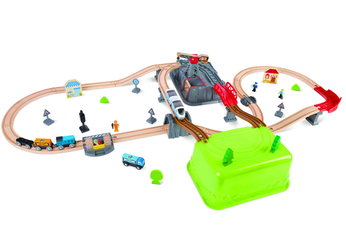 Hape Set Trenuleț Construcții  [6]