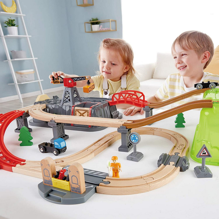 Hape Set Trenuleț Construcții  [4]