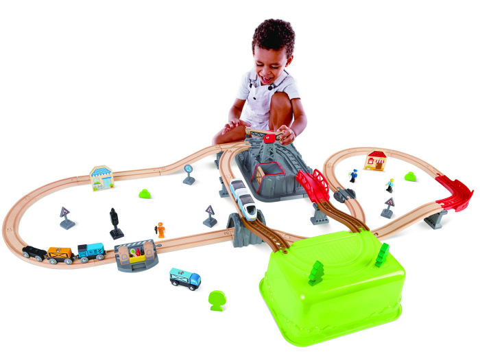 Hape Set Trenuleț Construcții  [5]