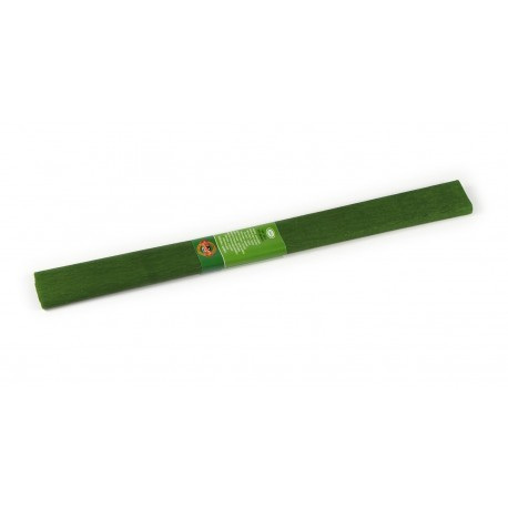 Hartie creponata 50x200cm,verde olive,10 bucati set