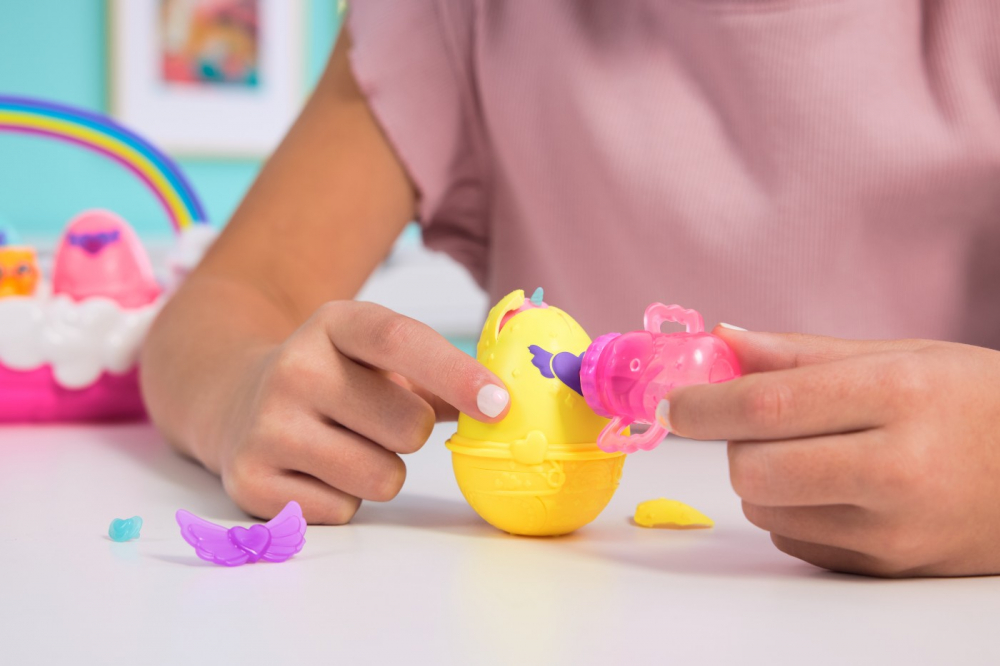HATCHIMALS ALIVE NEON RAINBOW SET COSULET DE OUA [7]