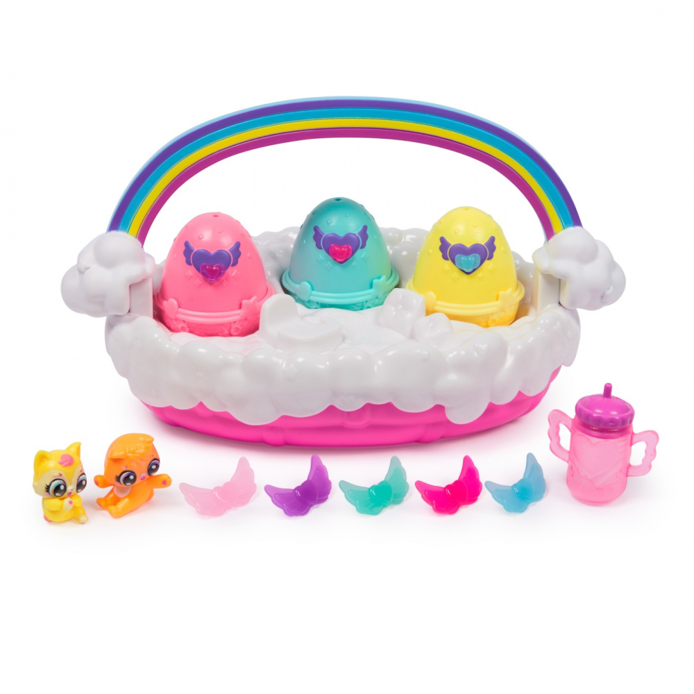 HATCHIMALS ALIVE NEON RAINBOW SET COSULET DE OUA [4]