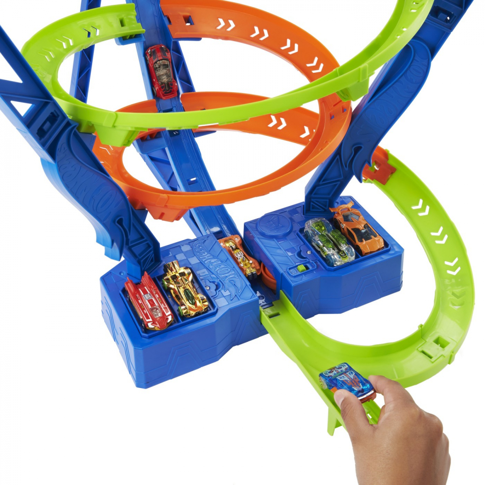 HOT WHEELS ACTION SET COLIZIUNEA SPIRAL SPEED [6]