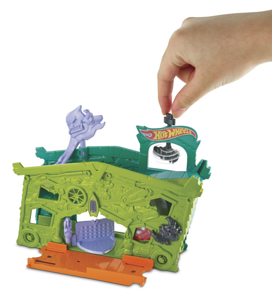 HOT WHEELS CITY SET DE JOACA GARAJUL FANTOMA [3]