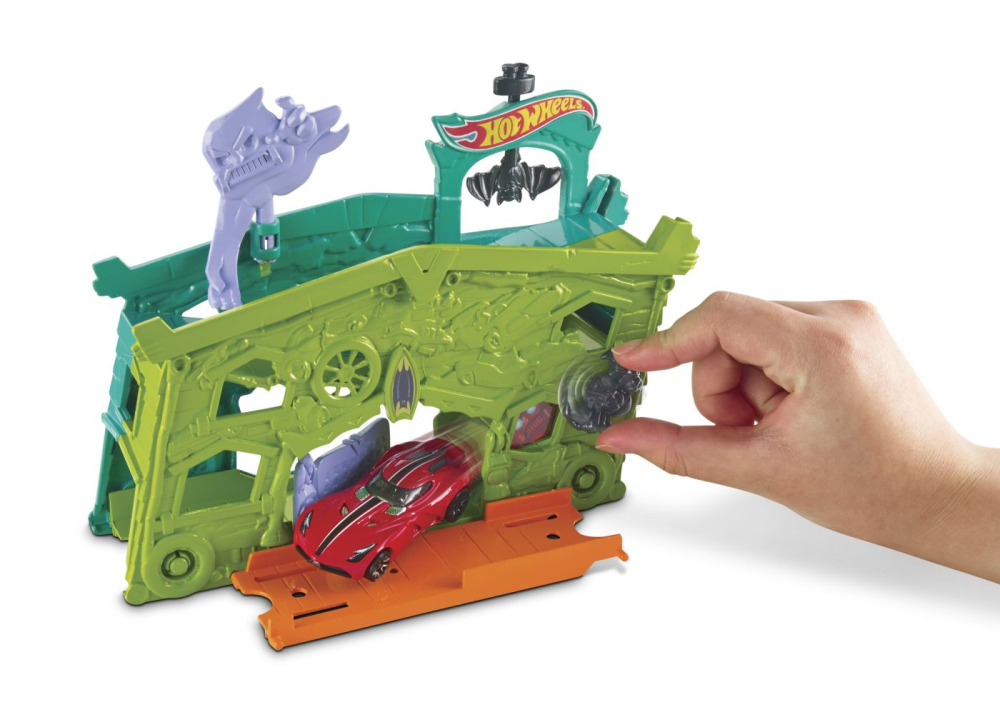HOT WHEELS CITY SET DE JOACA GARAJUL FANTOMA [4]