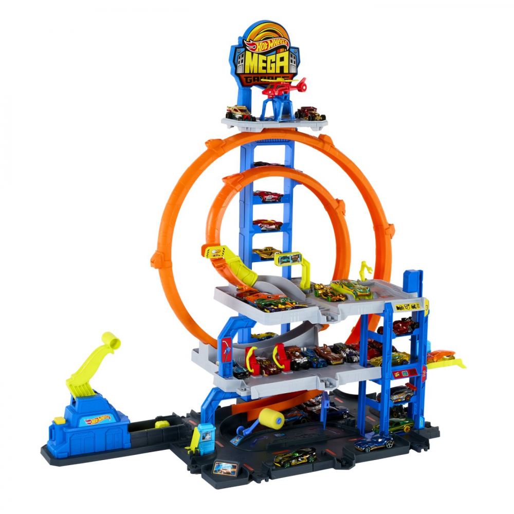 HOT WHEELS CITY SET MEGA GARAJUL [2]
