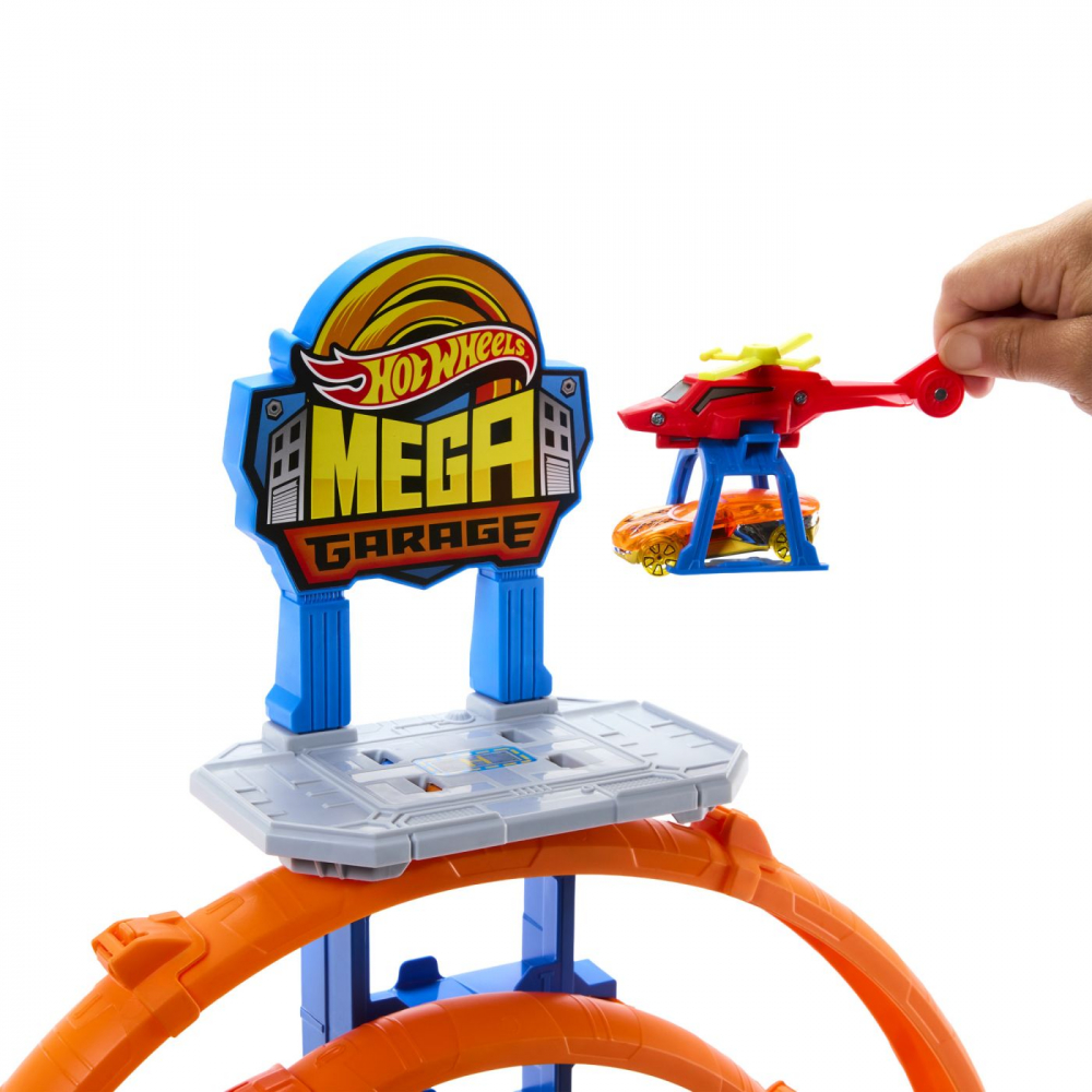 HOT WHEELS CITY SET MEGA GARAJUL [6]