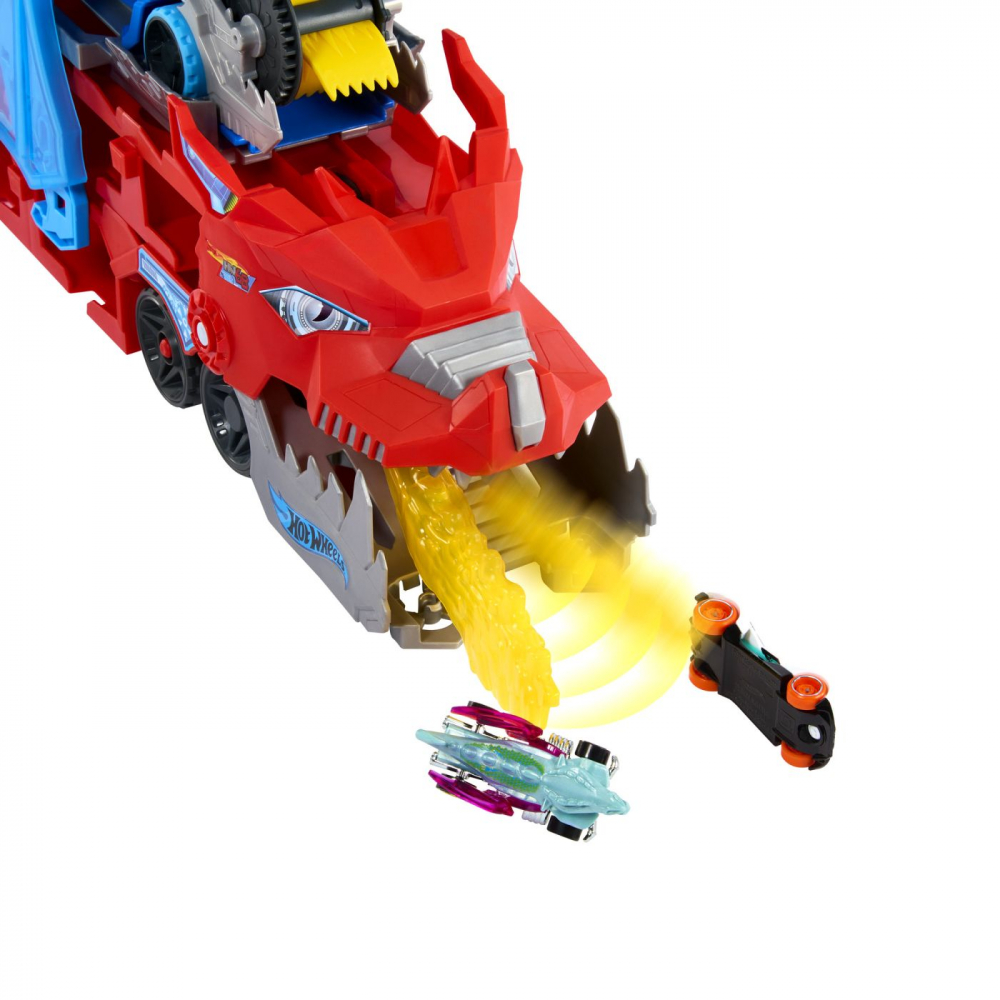 HOT WHEELS CITY TRANSPORTATOR SUPREM CU 2 DRAGONI [7]