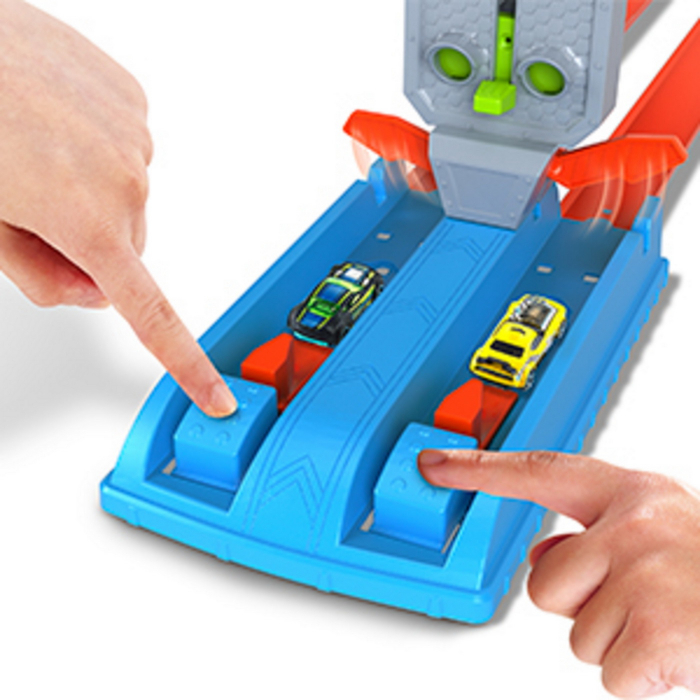 Hot Wheels Lansator cu Mașinuța Pista pentru Accelerări Maxime  [4]