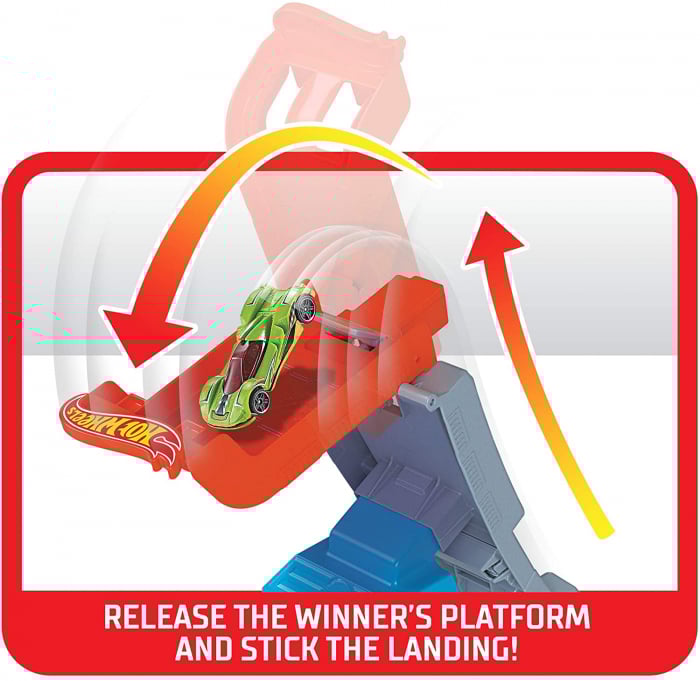 Hot Wheels Lansator cu Mașinuța Power Up The Hill [6]