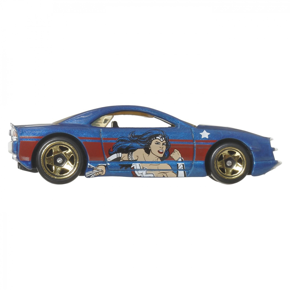 HOT WHEELS MASINA METALICA TEMATICA BATMAN MUSCLE TONE SCARA 1 LA 64 [3]