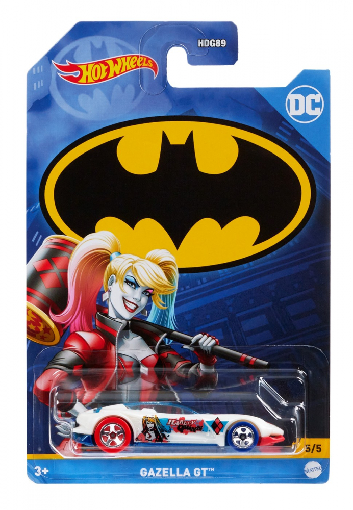 HOT WHEELS MASINA METALICA TEMATICA BATMAN SCARA 1:64 [3]