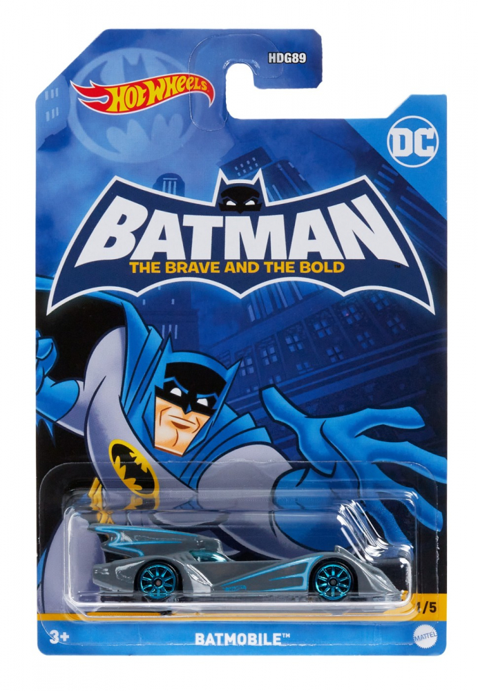 HOT WHEELS MASINA METALICA TEMATICA BATMAN SCARA 1:64 [4]