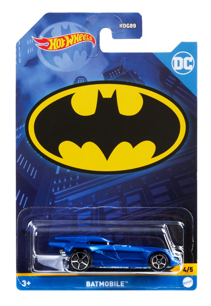 HOT WHEELS MASINA METALICA TEMATICA BATMAN SCARA 1:64 [1]