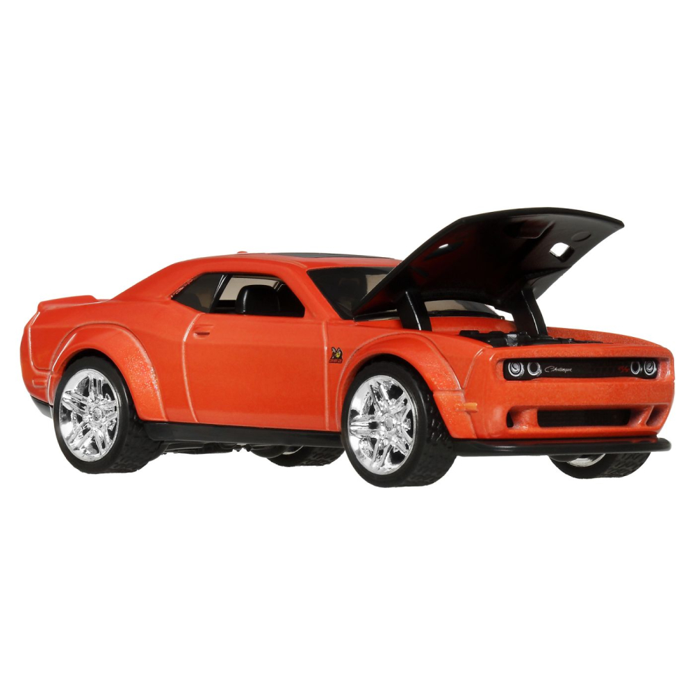 HOT WHEELS MASINUTA METALICA CU SISTEM PULL BACK DODGE CHALLENGER R/T SCAT PACK FACTORY FRESH SCARA 1 LA 43 [4]
