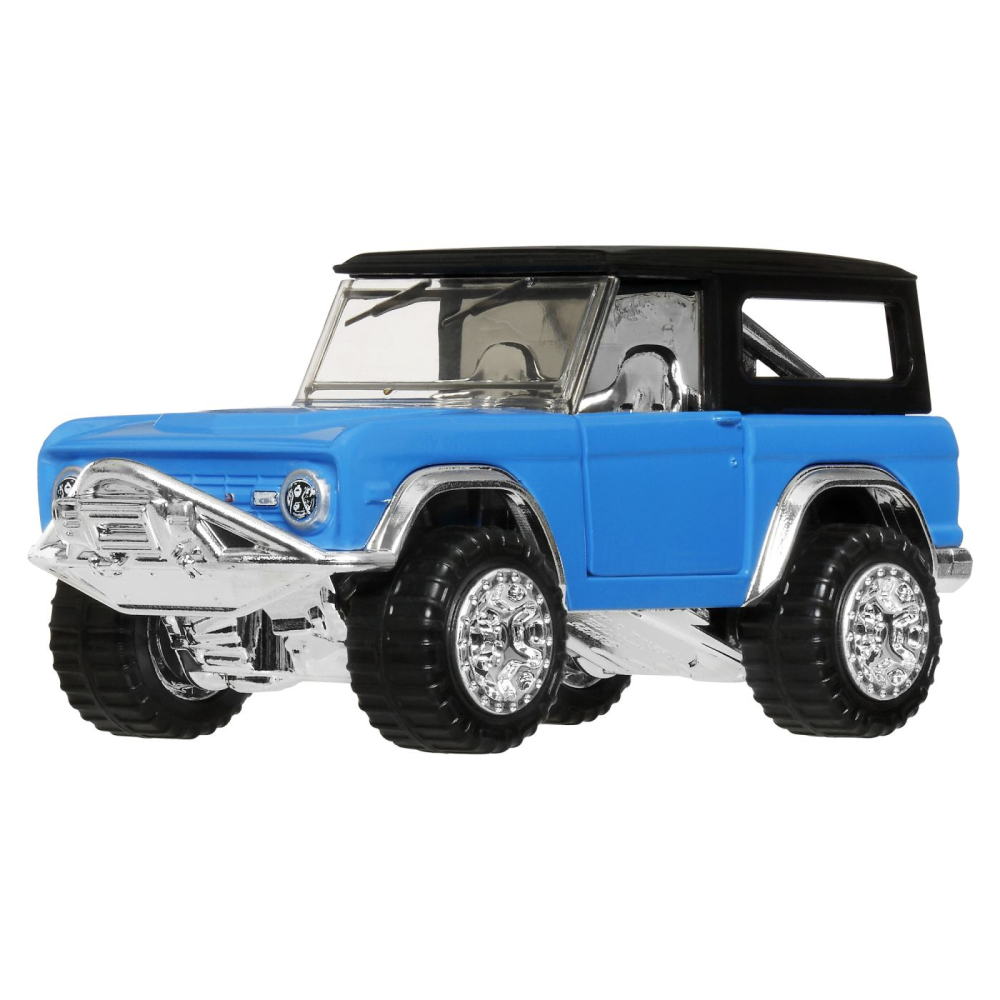 HOT WHEELS MASINUTA METALICA CU SISTEM PULL BACK FORD BRONCO 1966 FACTORY FRESH SCARA 1 LA 43 [4]