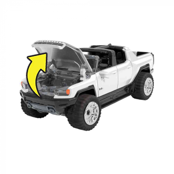 Hot Wheels Masinuta Metalica Cu Sistem Pull Back Gmc Hummer Ev Scara 1:43 [3]