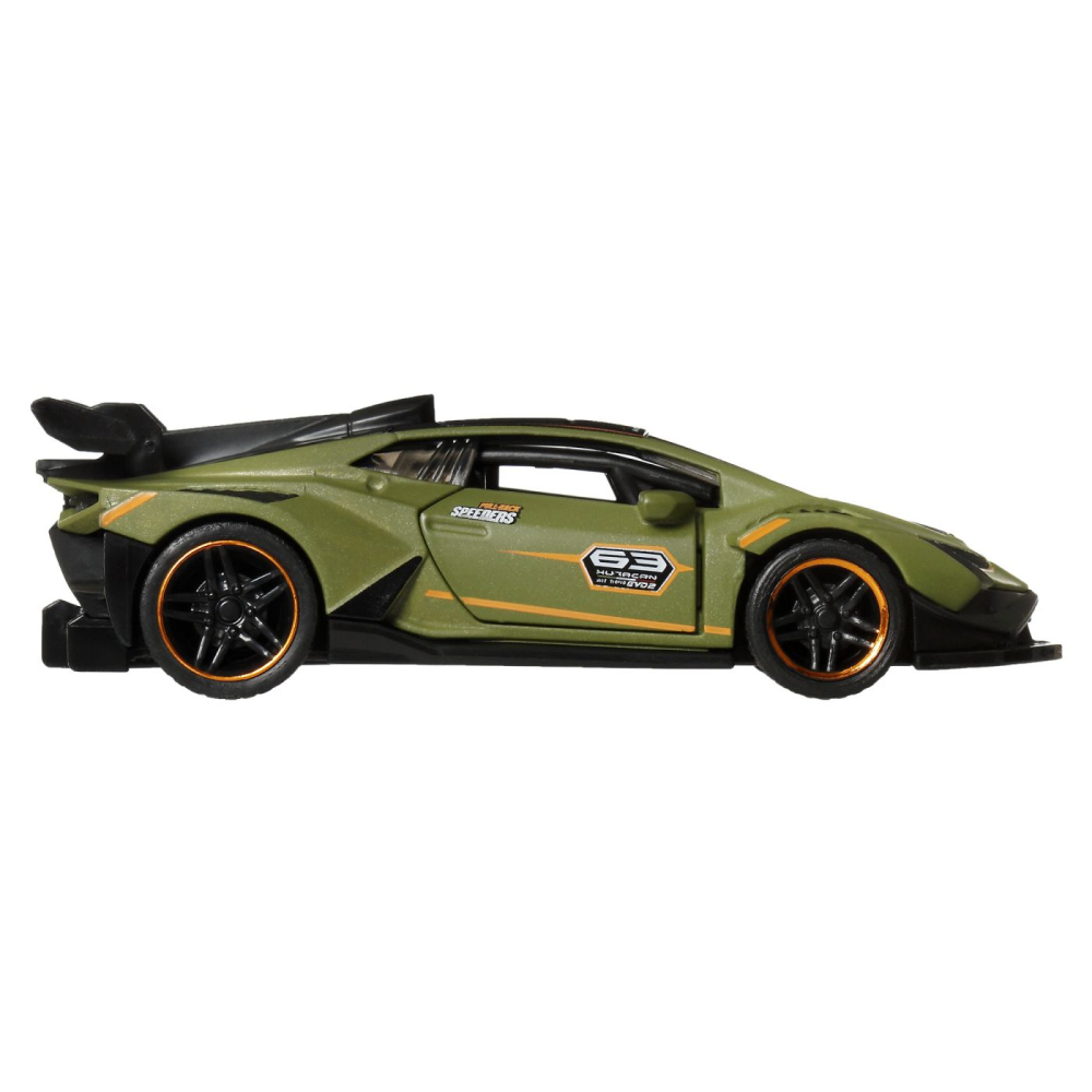 HOT WHEELS MASINUTA METALICA CU SISTEM PULL BACK LAMBORGHINI HURACAN SUPER TROFEO EVO2 STREET POWER SCARA 1 LA 43 [3]