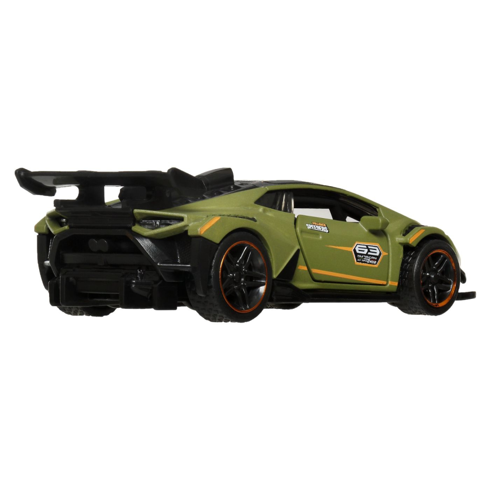 HOT WHEELS MASINUTA METALICA CU SISTEM PULL BACK LAMBORGHINI HURACAN SUPER TROFEO EVO2 STREET POWER SCARA 1 LA 43 [5]
