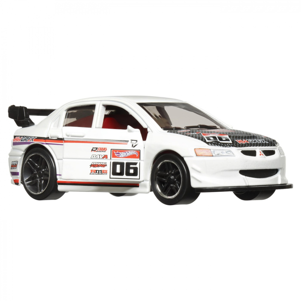 HOT WHEELS MASINUTA METALICA CU SISTEM PULL BACK LANCER EVOLUTION IX SCARA 1:43 [3]