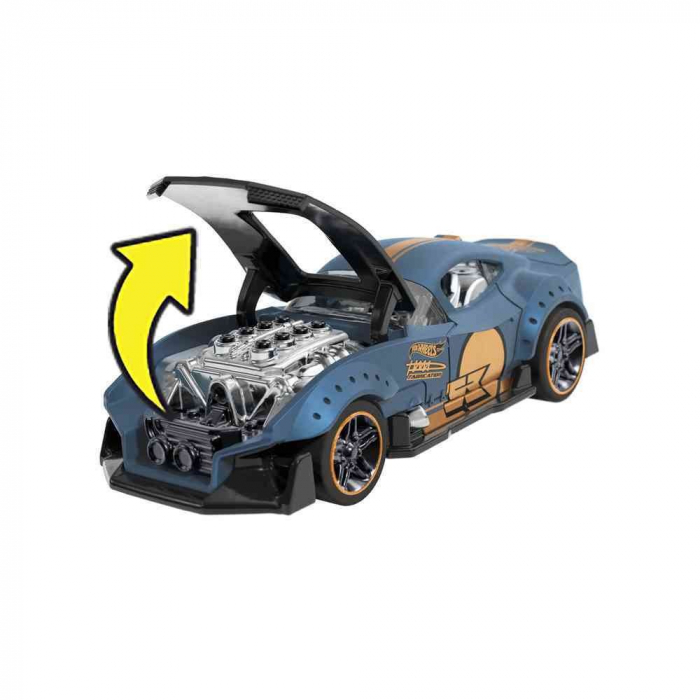 Hot Wheels Masinuta Metalica Cu Sistem Pull Back Muscle And Blown Scara 1:43 [3]