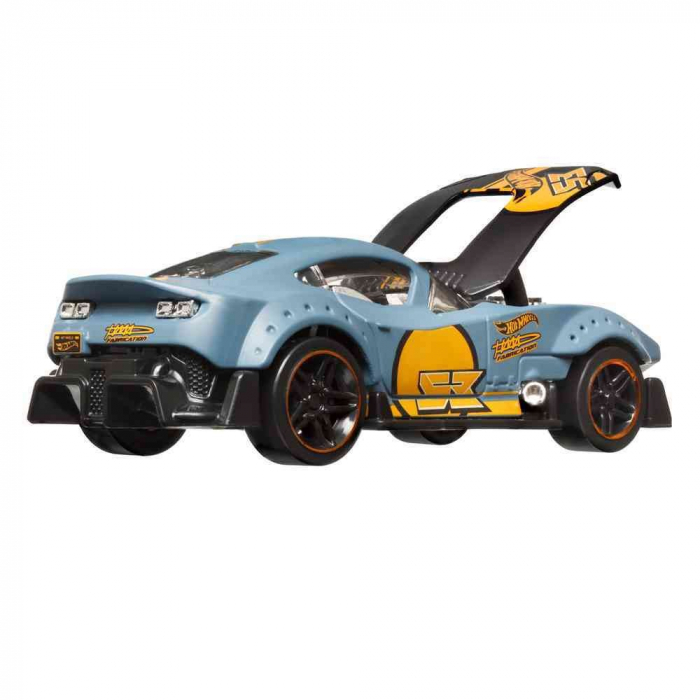 Hot Wheels Masinuta Metalica Cu Sistem Pull Back Muscle And Blown Scara 1:43 [4]