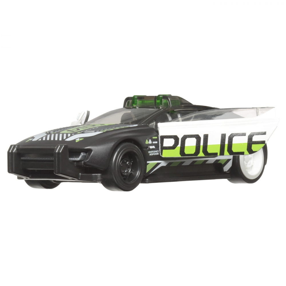 HOT WHEELS MASINUTA METALICA CU SISTEM PULL BACK POLICE ALPHA PURSUIT SCARA 1:43 [5]