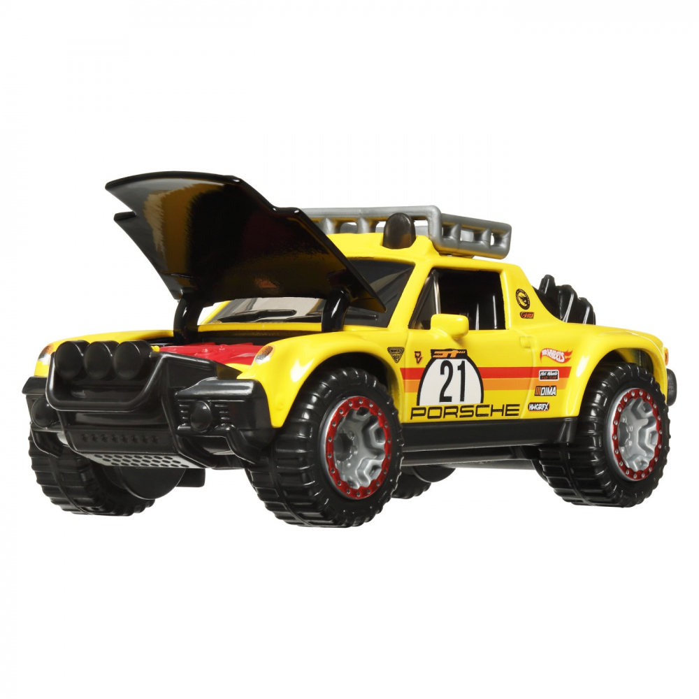 Hot Wheels Masinuta Metalica Cu Sistem Pull Back Porsche 914 Safari Scara 1:43 [3]