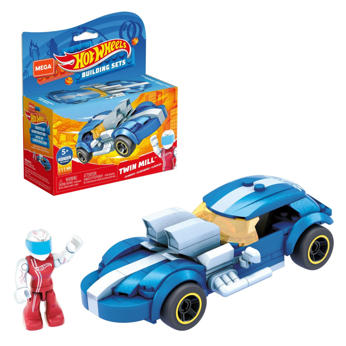 Hot Wheels - Mega Mașinuță Construibilă Twin Mill  [3]