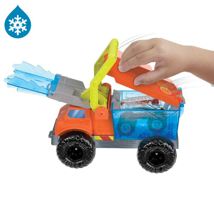Hot Wheels - Monster Truck Arena Smashers Color Shifters Salvarea lui 5Alarm [3]