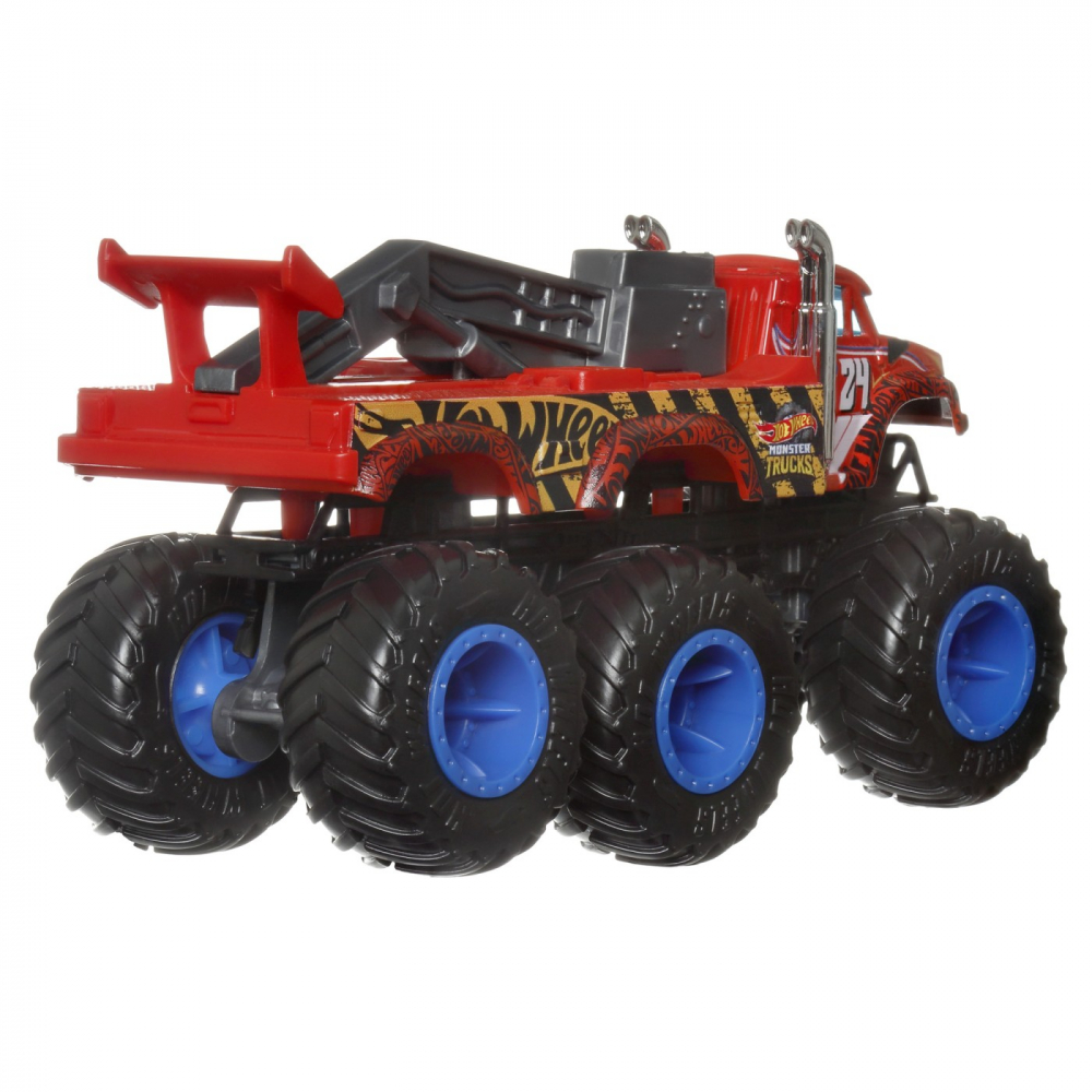 HOT WHEELS MONSTER TRUCK BIG RIGS MASINUTA METALICA CU 6 ROTI THE 909 SCARA 1:64 [3]