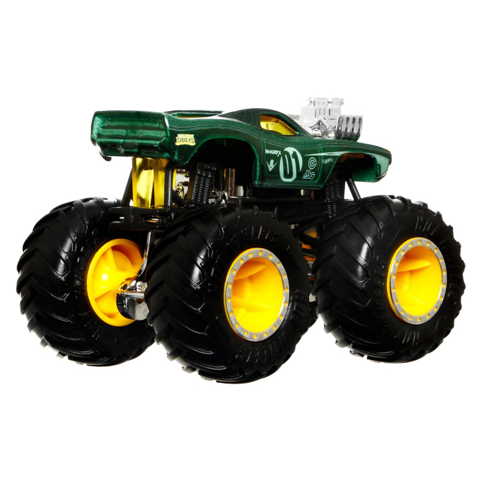 Hot wheels monster truck camion rodger dodger cu culori schimbatoare scara 1:64 [6]
