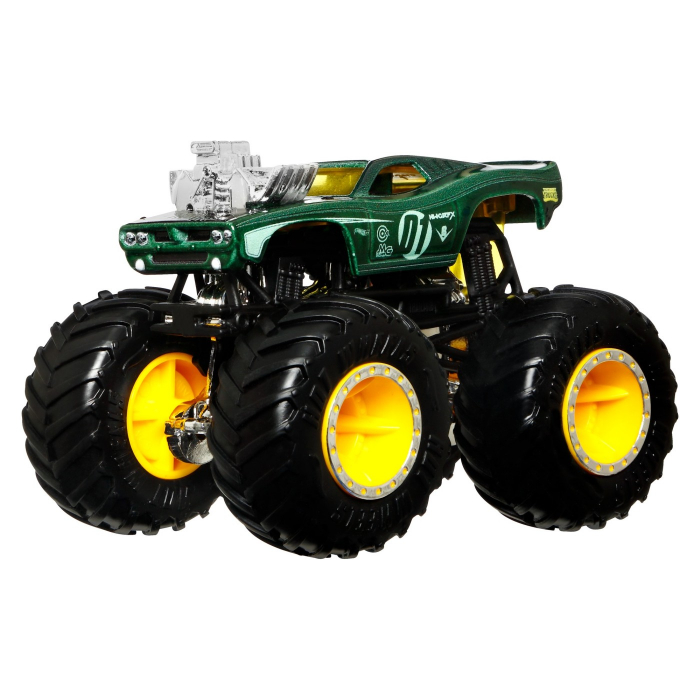 Hot wheels monster truck camion rodger dodger cu culori schimbatoare scara 1:64 [3]