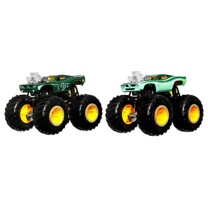 Hot wheels monster truck camion rodger dodger cu culori schimbatoare scara 1:64 [2]