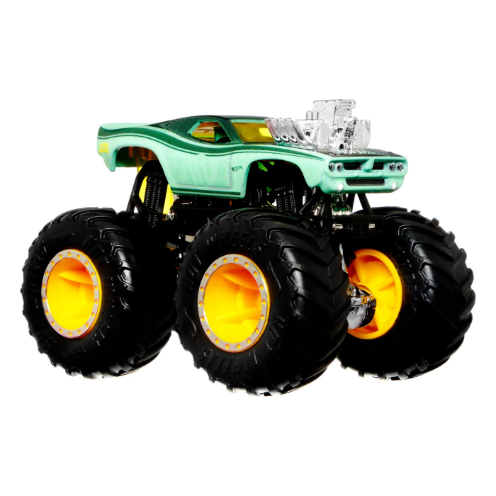 Hot wheels monster truck camion rodger dodger cu culori schimbatoare scara 1:64 [4]