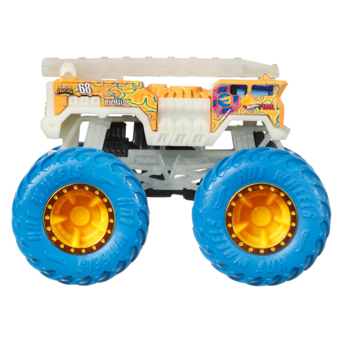 Hot Wheels Monster Truck Glow in the Dark 5 Alarm 1:64 [4]