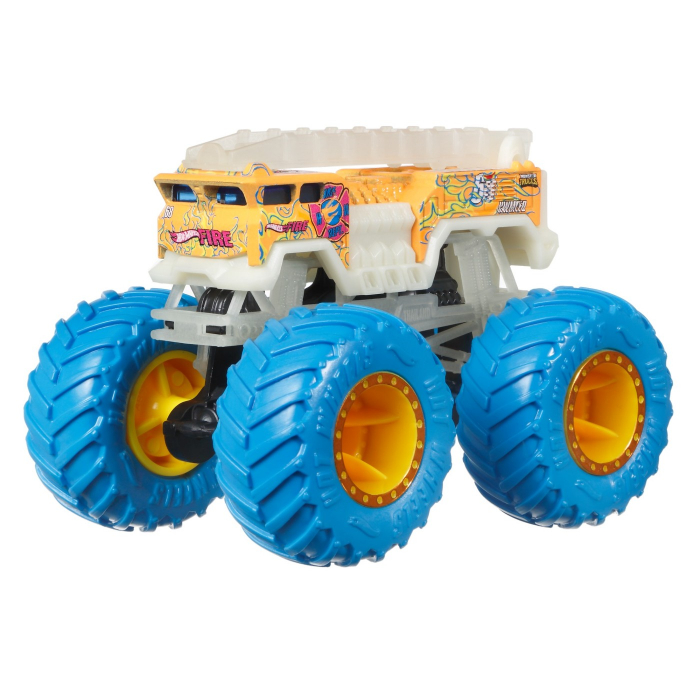 Hot Wheels Monster Truck Glow in the Dark 5 Alarm 1:64 [2]