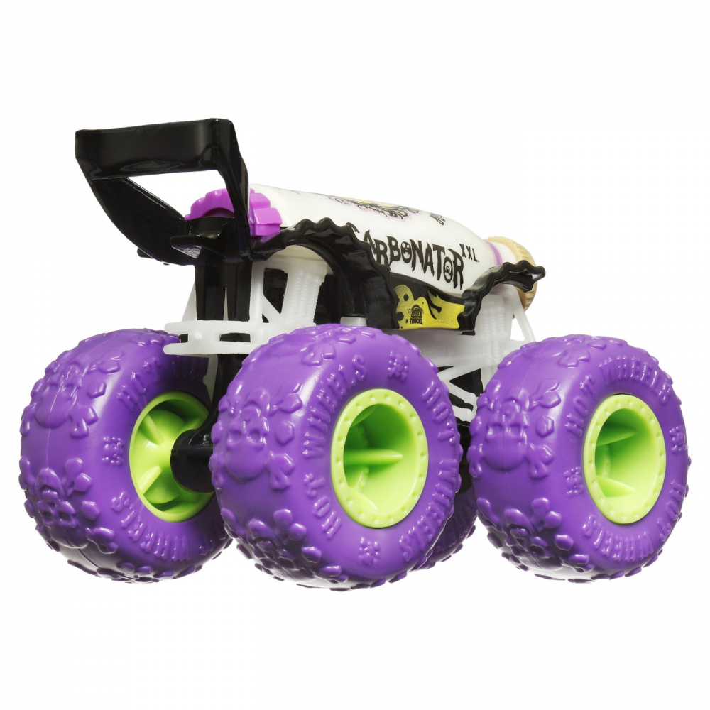 HOT WHEELS MONSTER TRUCK GLOW IN THE DARK MASINUTA CARBONATOR XXL SCARA 1:64 [3]